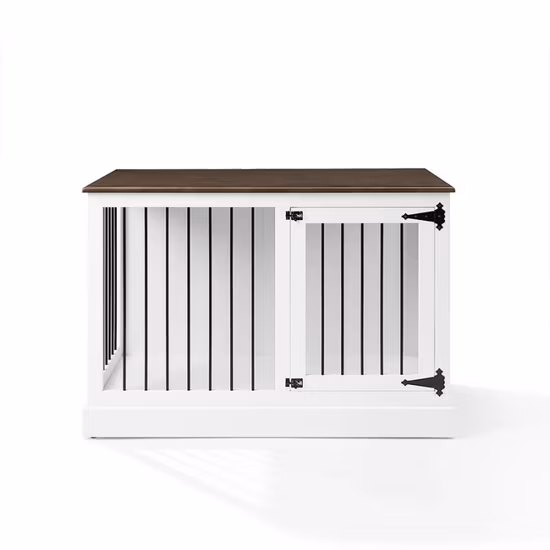 Metal Wire Wooden Pet Cage Dog Crate Dog Cage